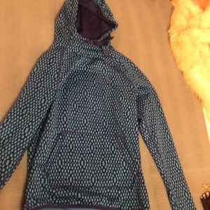 Blue and purple mike hoodie